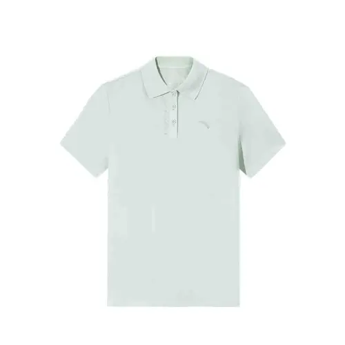 Anta Lifestyle Collection Comprehensive Training Collection Polo Shirt Women's Wuzhi Aqua Green