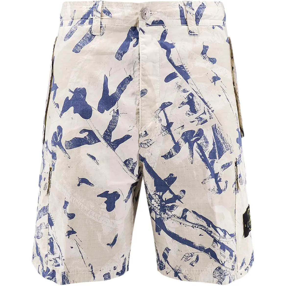 STONE ISLAND SCAN CAMO Casual Shorts Men's