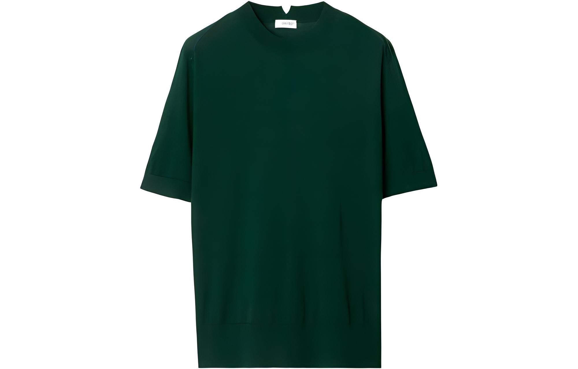 Burberry drop-shoulder wool knitted top
