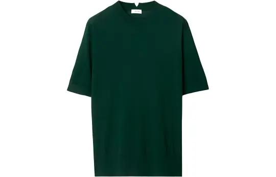 Burberry drop-shoulder wool knitted top