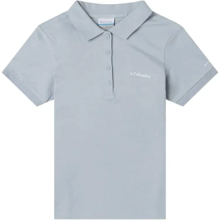 Columbia Polo Shirt Women's Light Blue