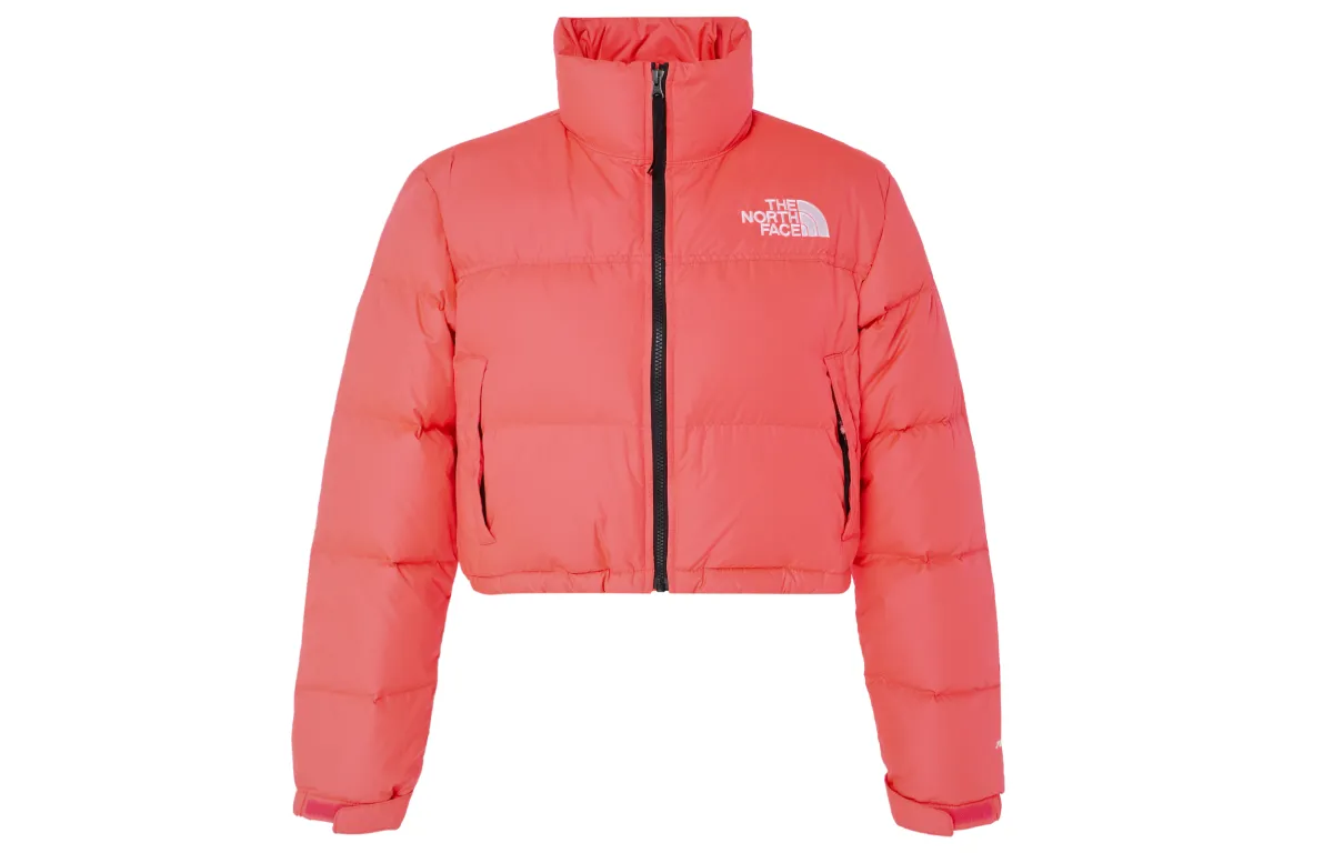 THE NORTH FACE Nuptse Short Jacket 'Brilliant Coral'