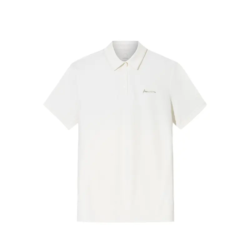 Anta Outdoor Collection Polo Shirt Women's Ivory White