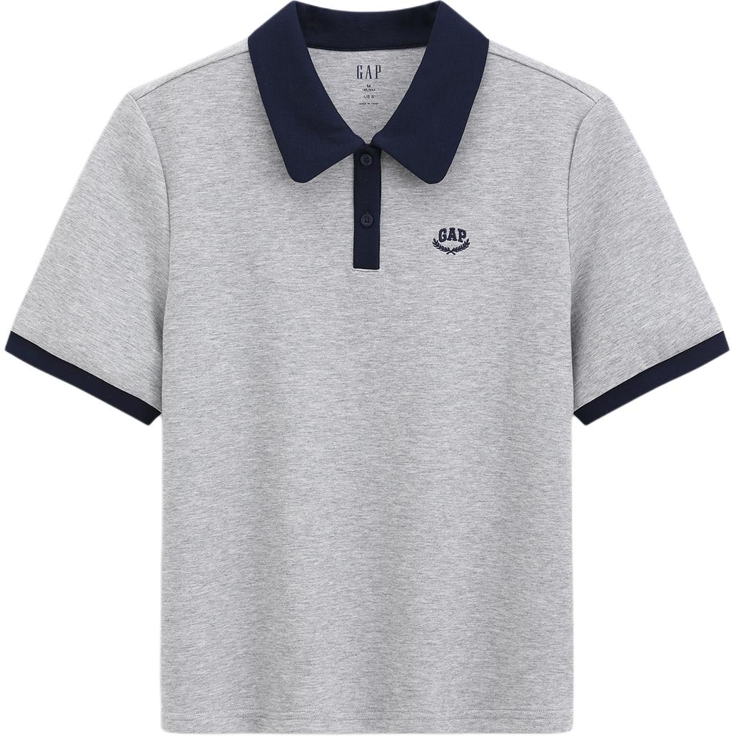 Женская футболка GAP GAP logopoloPolo (синяя)