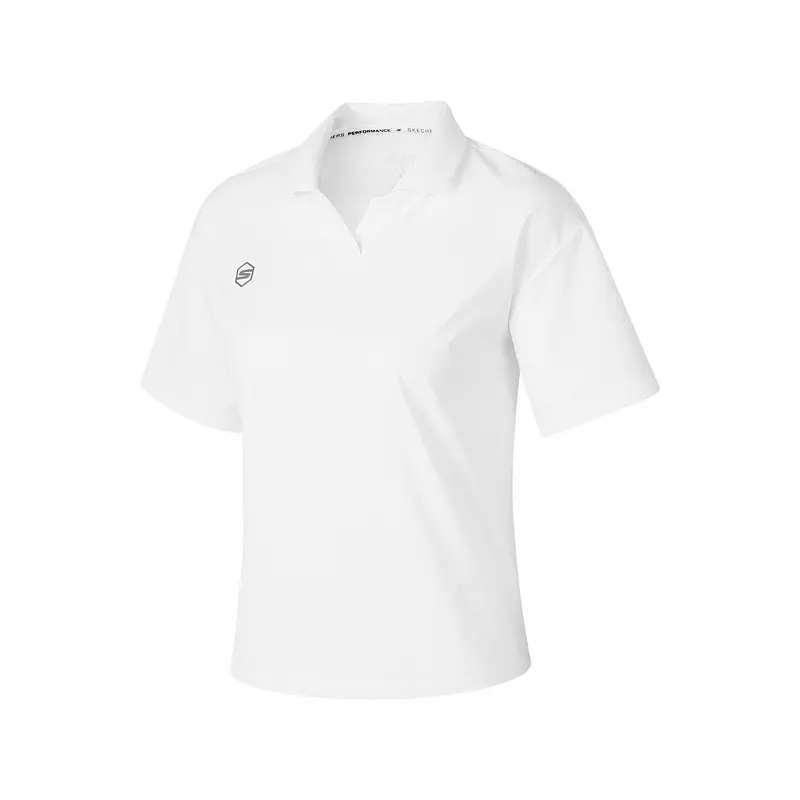 Skechers Polo Shirt Women's Bright White
