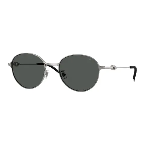 DIESEL Oval Sunglasses Unisex Silver