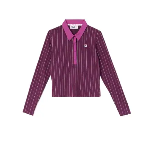 FILA Jada Polo Shirt Women's Wine