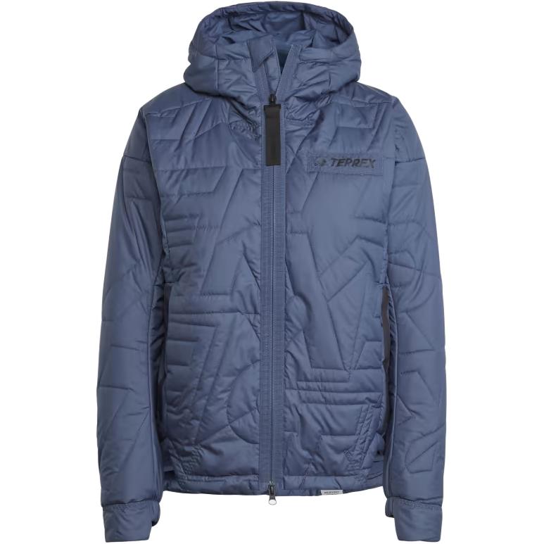 Adidas TERREX MYSHELTER PRIMALOFT HOODED PADDED JACKET Jackets & Coats Women's Blue