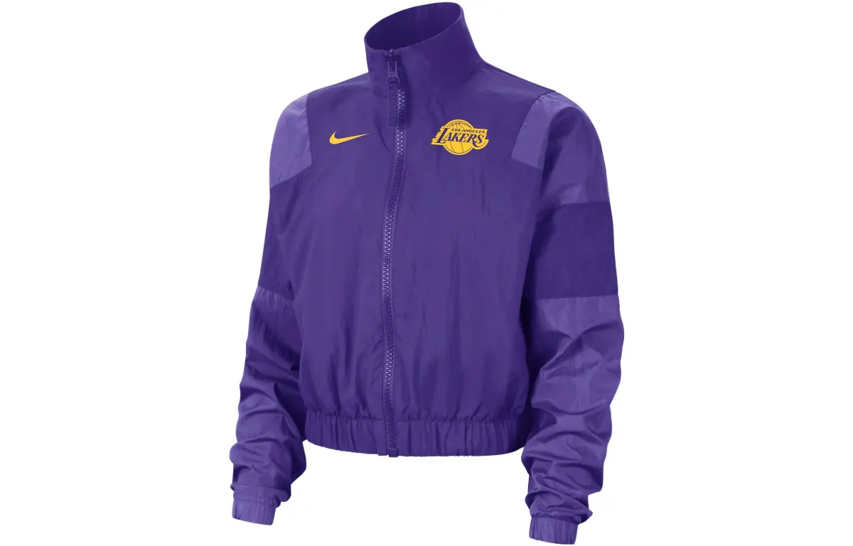 Nike Jackets Women's All-over Purple Stand Collar Moderate Other