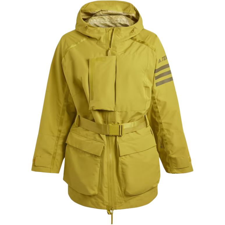 Adidas TERREX CT XPLORIC RAIN.RDY JACKET PLUS SIZE Jackets & Coats Women's Pulse Olive