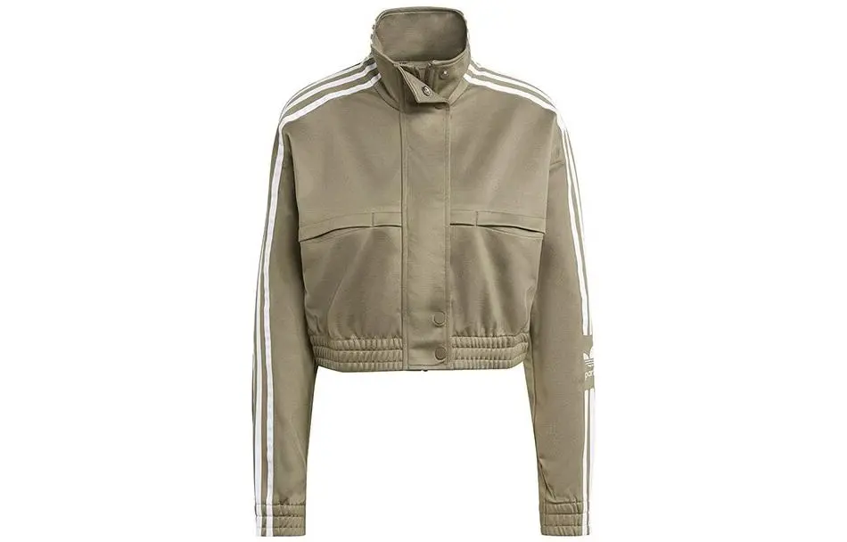 adidas originals Women's Parley Track Top Green