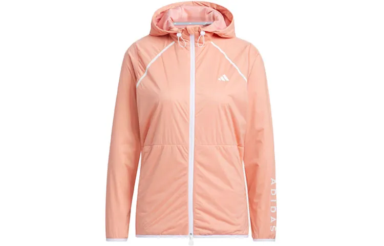 Adidas Jackets Women's Pink Umber Hooded Moderate Other