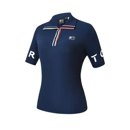 FILA Golf Polo Shirt Women's Sea Sunset Blue