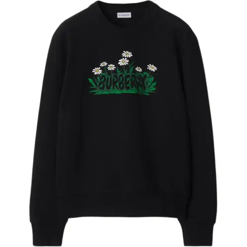 Burberry logo-print sweatshirt