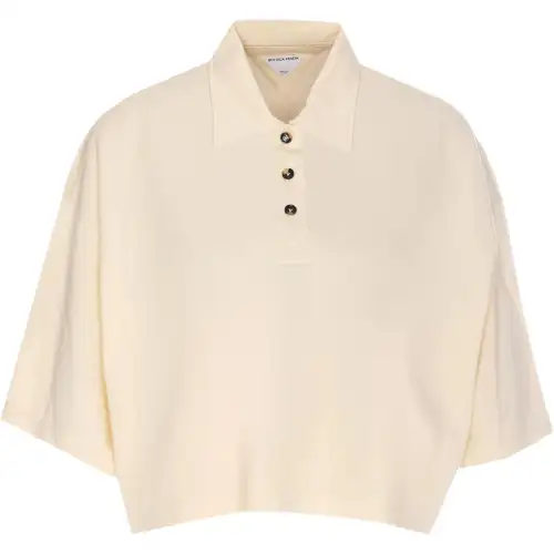 Bottega Veneta Polo Shirt Women's White