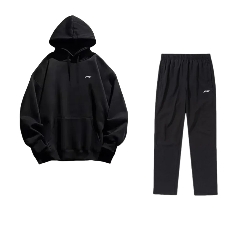 Li Ning Casual Sportswear Unisex Black