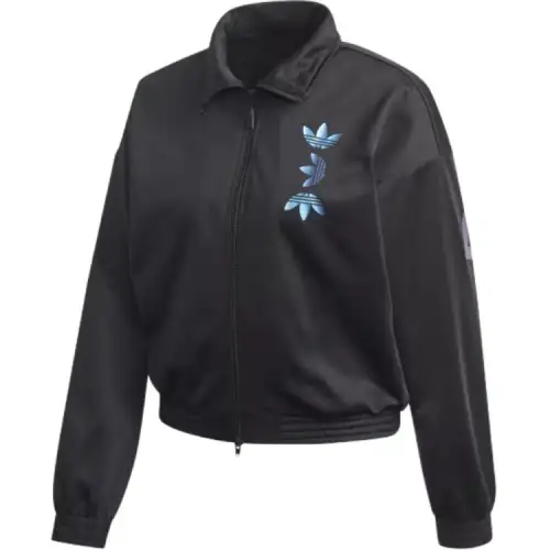 Adidas Originals logo-print zip-fastening sweatshirt