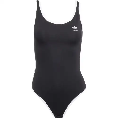 Adidas Women's Adicolor 3 Stripes Bodysuit Black