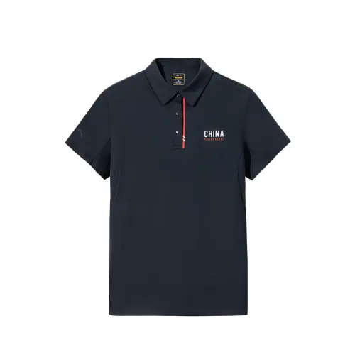 Anta Variety Training Collection Polo Shirt Women's Midnight Blue