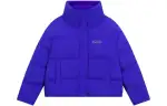 Li Ning Vital Down Jackets Women's Bright Blue Stand Collar Moderate Down Jacket