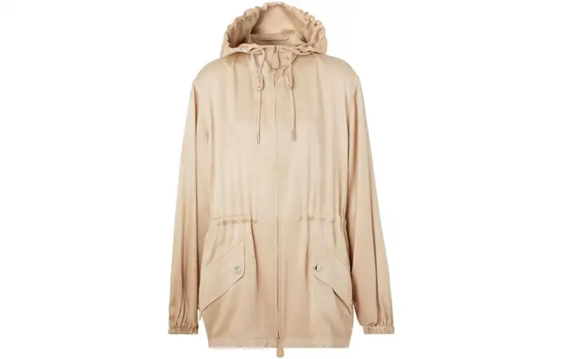 Burberry Jackets Women's Khaki Moderate