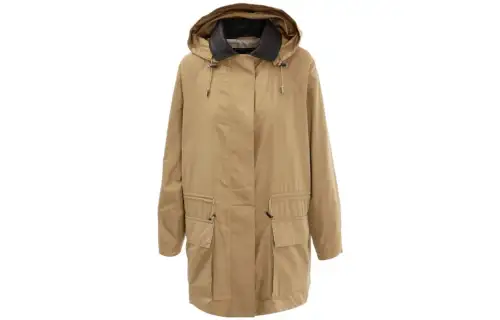 Loro Piana Jackets Women's Brown Hooded Moderate Other