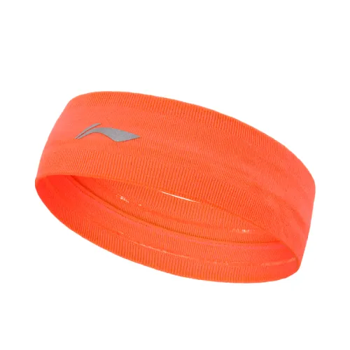 Li Ning, sports headband, scarf for gym, universal antiperspirant for men and women, absorbs sweat and smell, for running