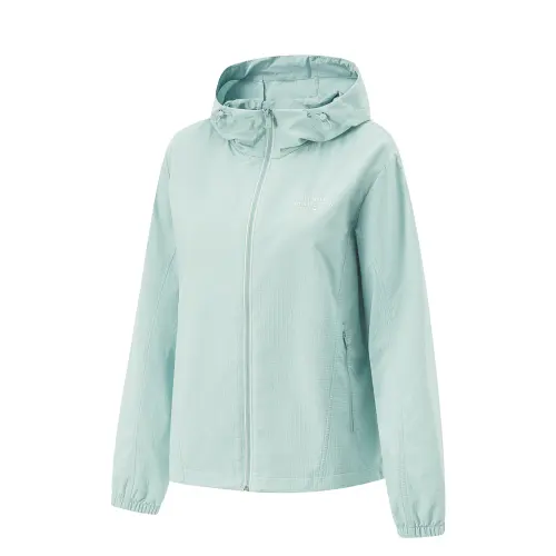 Li Ning Lotus Leaf Jackets & Coats Women's Mystic Gray Green