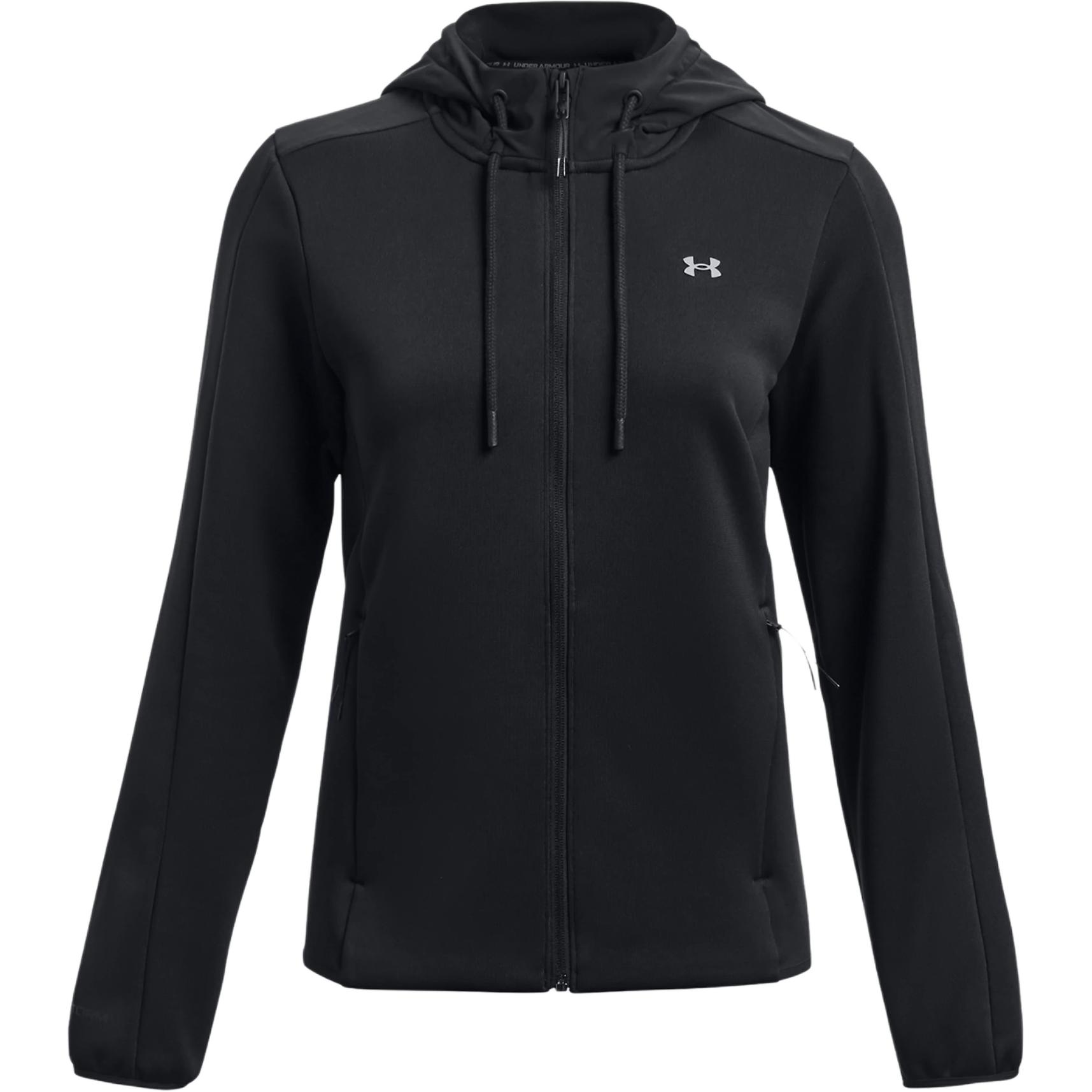 Under Armour Swacket Jackets Women's Black Hooded Moderate Other