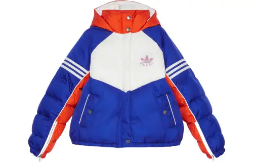 GUCCI X Adidas Jacket Blue/White/Orange