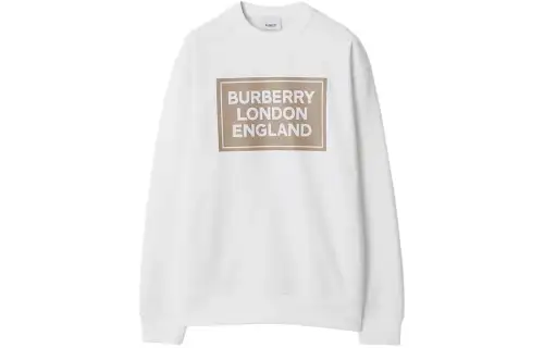 Burberry SS24 Sweatshirt Women's White