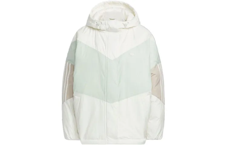 Adidas Originals Trefoil Down Jacket Women's Jade White