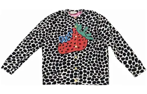 GUCCI Jackets Women's Multicolor Crew Neck Moderate Other