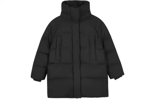 Skechers Down Jacket Women's Carbon Black
