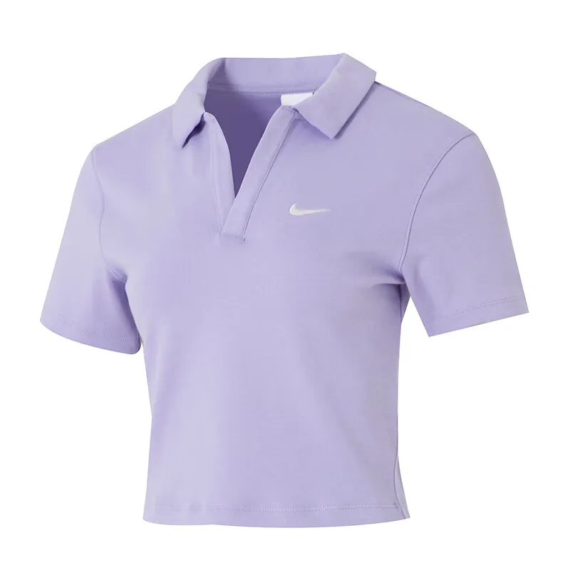 Nike Sportswear Polo Shirt Women's Purple