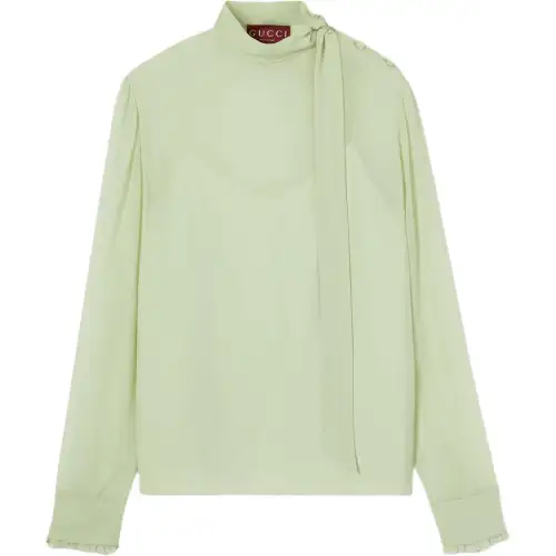 GUCCI SS25 Shirt Women's Mint Green