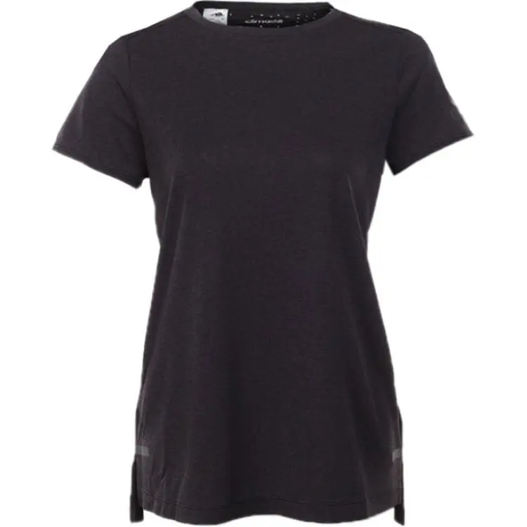 Adidas T-Shirts Women's Black Crew Neck Moderate