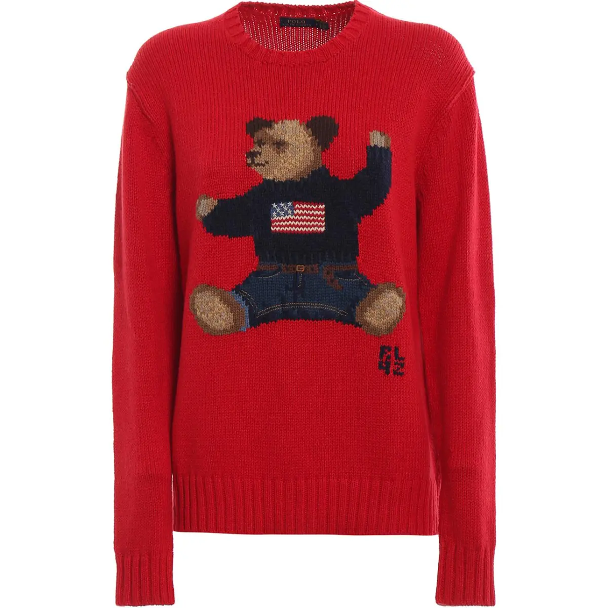 Polo Ralph Lauren Polo Bear Knitwear Women's Red