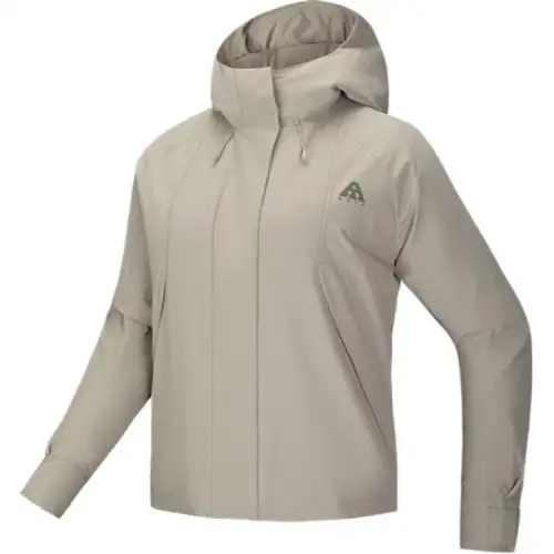 Anta Outdoor Collection Jackets & Coats Women's Cyan Smoke Gray