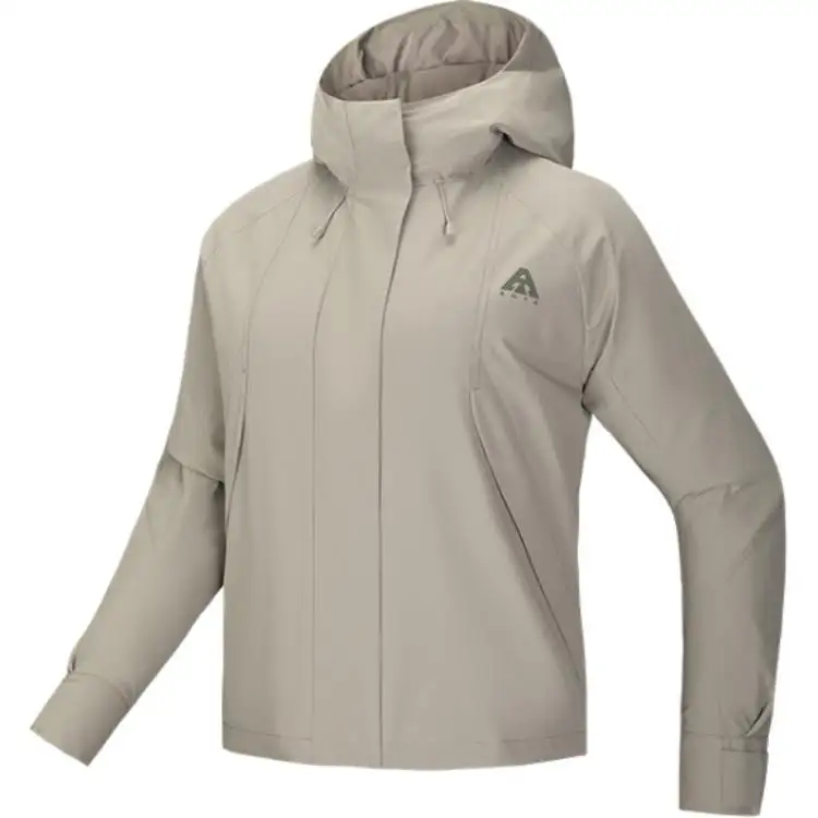 Anta Outdoor Collection Jackets & Coats Women's Cyan Smoke Gray