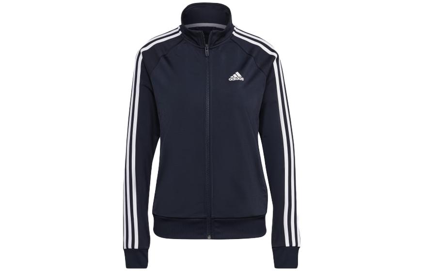 Adidas Free Shipping With AdiClub Primegreen Essentials Warm Up Slim 3 Stripes Track Jacket