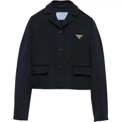 PRADA Embroidered Single breasted Jacket