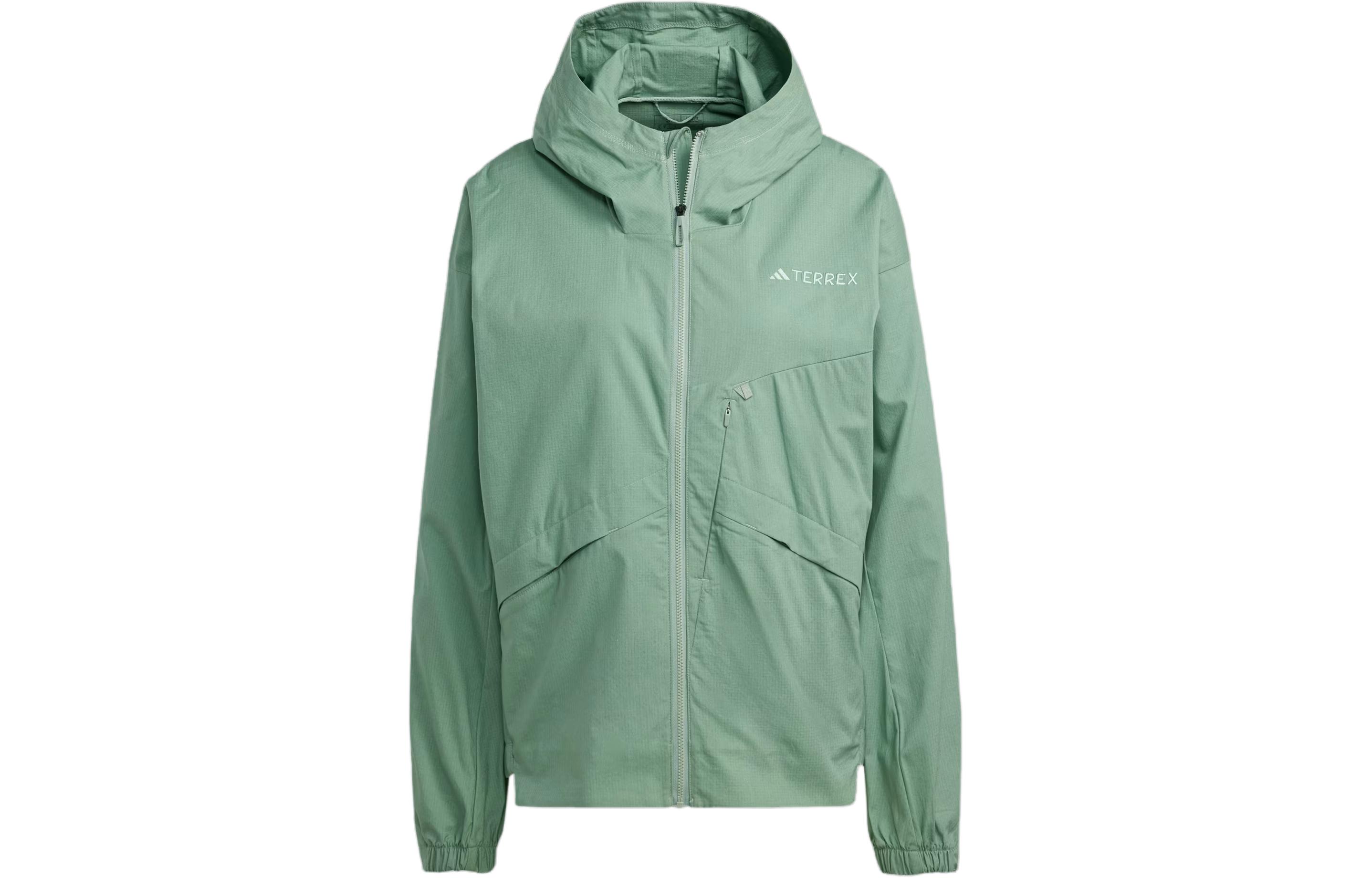 Adidas Terrex Xploric Wind Jacket Jackets & Coats Women's Silver Green