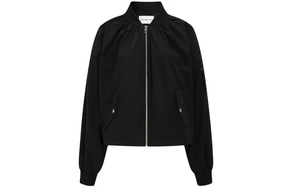 CALVIN KLEIN Jackets & Coats Women's Black