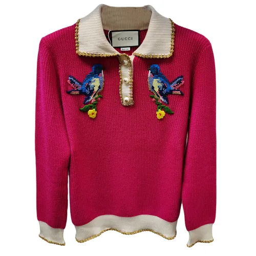 GUCCI Cashmere Sweater Women's Red