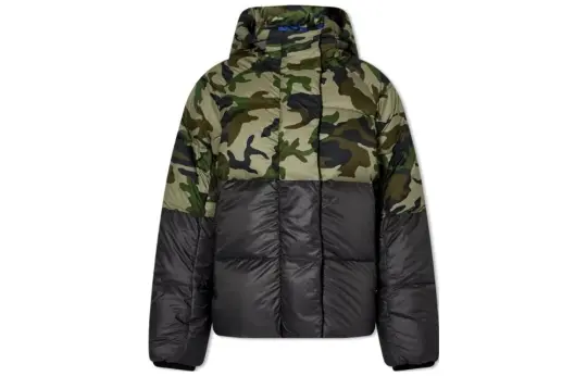 Canada Goose Junction FW22 Down Jacket Women's Classic Camouflage/Graphite/Polar Night Blue Multicolor