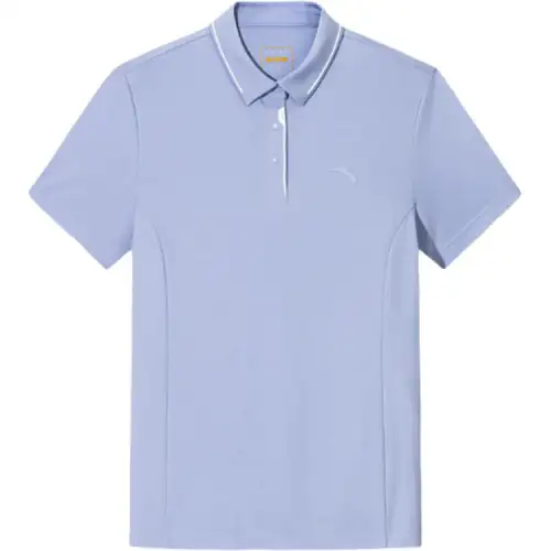 Anta Variety Training Collection Polo Shirt Women's Twilight Ice Blue