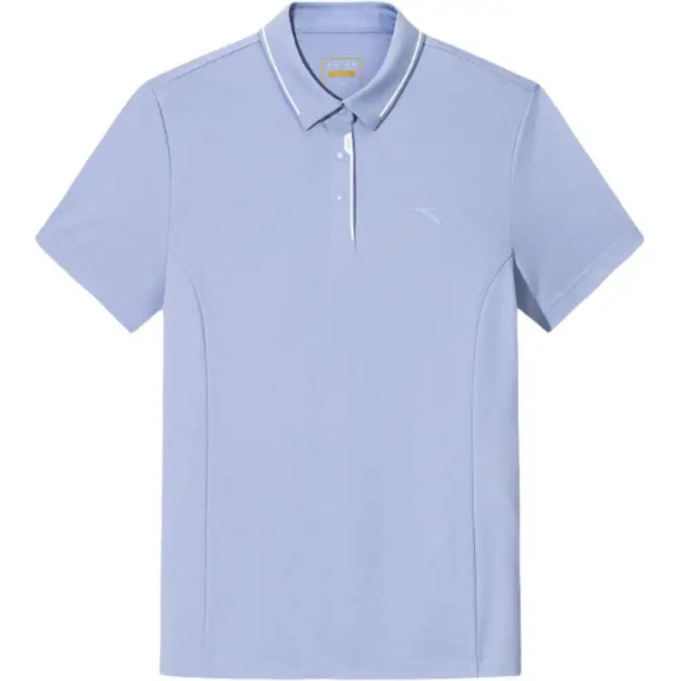 Anta Variety Training Collection Polo Shirt Women's Twilight Ice Blue