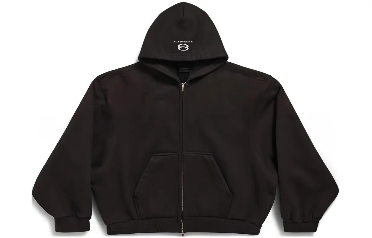 Balenciaga Sweatshirt, Regular Fit Women's Black