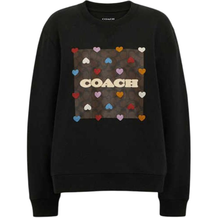 Женское худи COACH (черное)